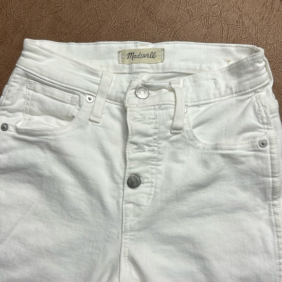 Madewell white jeans size 23 - Picture 1 of 5